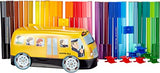 Faber-Castell Set of 33 Felt-tip Pen Connector Bus Tin