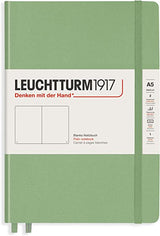 Leuchtturm 1917 A5 Hardcover Notebook Plain Various Colours