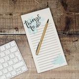 Hunter Paper Co Things To Do Letterpress List Pad