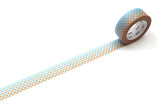 MT Pop Dot Blue Washi Tape