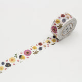 MT Pressed Flower Packing Washi Tape 1 Roll