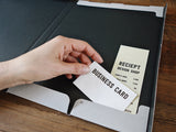 Himojimoji Worker's A4 Document Box