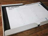Himojimoji Worker's A4 Document Box
