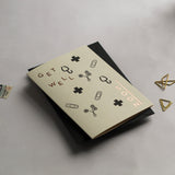 Get Well Soon Letterpress Card