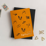 To The Grooms Letterpress Wedding Card