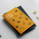 You Are My Happy Place Letterpress Valentine's / Anniversary Card