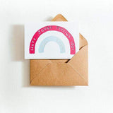 Hope You're Feeling 100% Again Soon Letterpress Get Well Card