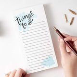 Hunter Paper Co Things To Do Letterpress List Pad