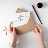 Thinking of You Letterpress Sympathy Card