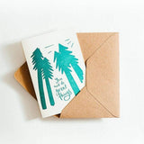 You'll Do Great Things Letterpress Congratulations Card