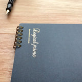 Nakabayashi Blue Logical Prime Ringbound Notebook B5 6mm Ruled