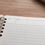 Nakabayashi Blue Logical Prime Ringbound Notebook B5 6mm Ruled