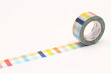 MT Fab Plaid Washi Tape 1 Roll