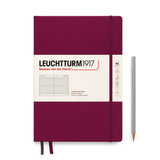 Leuchtturm 1917 B5 Hardcover Notebook Ruled Various Colours