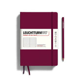 Leuchtturm 1917 A5 Hardcover Notebook Dot Grid Various Colours