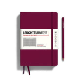 Leuchtturm 1917 A5 Hardcover Notebook Grid Paper