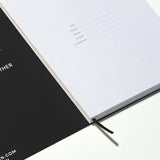 Octagon Design Undated Weekly Planner Black