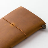 Traveler's Company Notebook Passport Size Camel Brown
