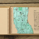 Traveler's Company Spiral Ring Notebook B6 Kraft Paper