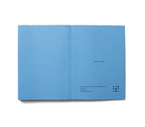 Labobratori Spray Splash Blue Hand-finished Soft Cover B6 Plain Notebook