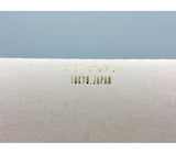 Yamama Stitched Plain Notebook Beige B6 Slim