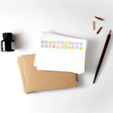 Thank You Set of 10 Notecards