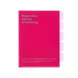 Delfonics A5 5 Pocket Tabbed Folder