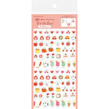 Furukawashiko Daily Seal Stickers - Foodie (Red)