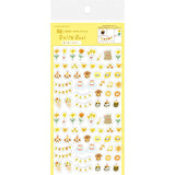 Furukawashiko Daily Seal Stickers - Celebration (Yellow)