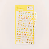 Furukawashiko Daily Seal Stickers - Celebration (Yellow)