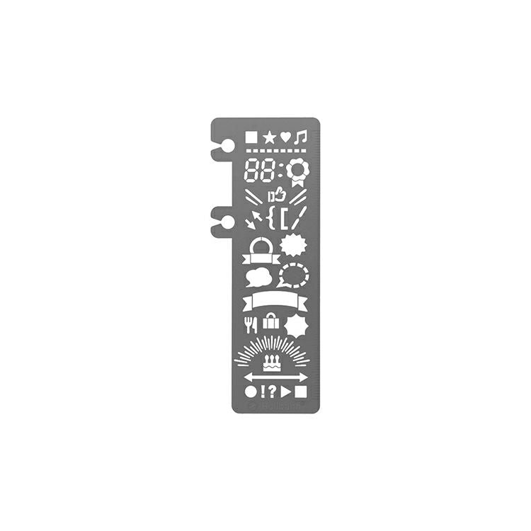 Delfonics Rollbahn Stencil Bookmarks