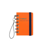 Delfonics Rollbahn Spiral Bound Grid Micro Keyring Notebook