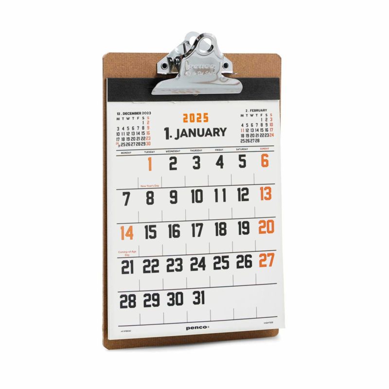 Hightide Penco 2025 A5 Calendar