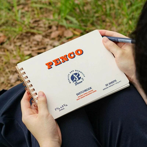 Penco B6 Landscape Spiral Bound Sketchbook