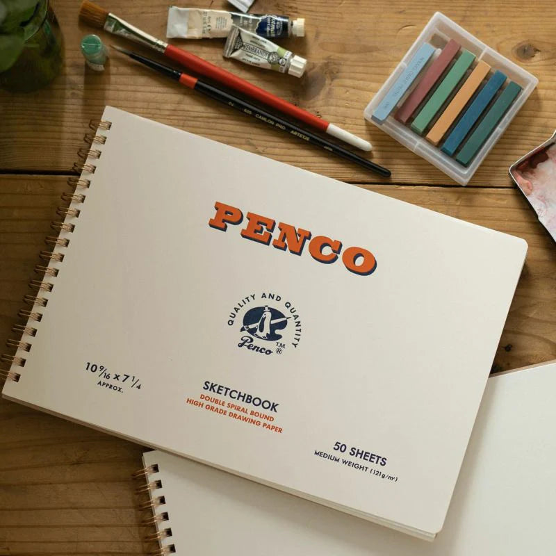 Penco B6 Landscape Spiral Bound Sketchbook
