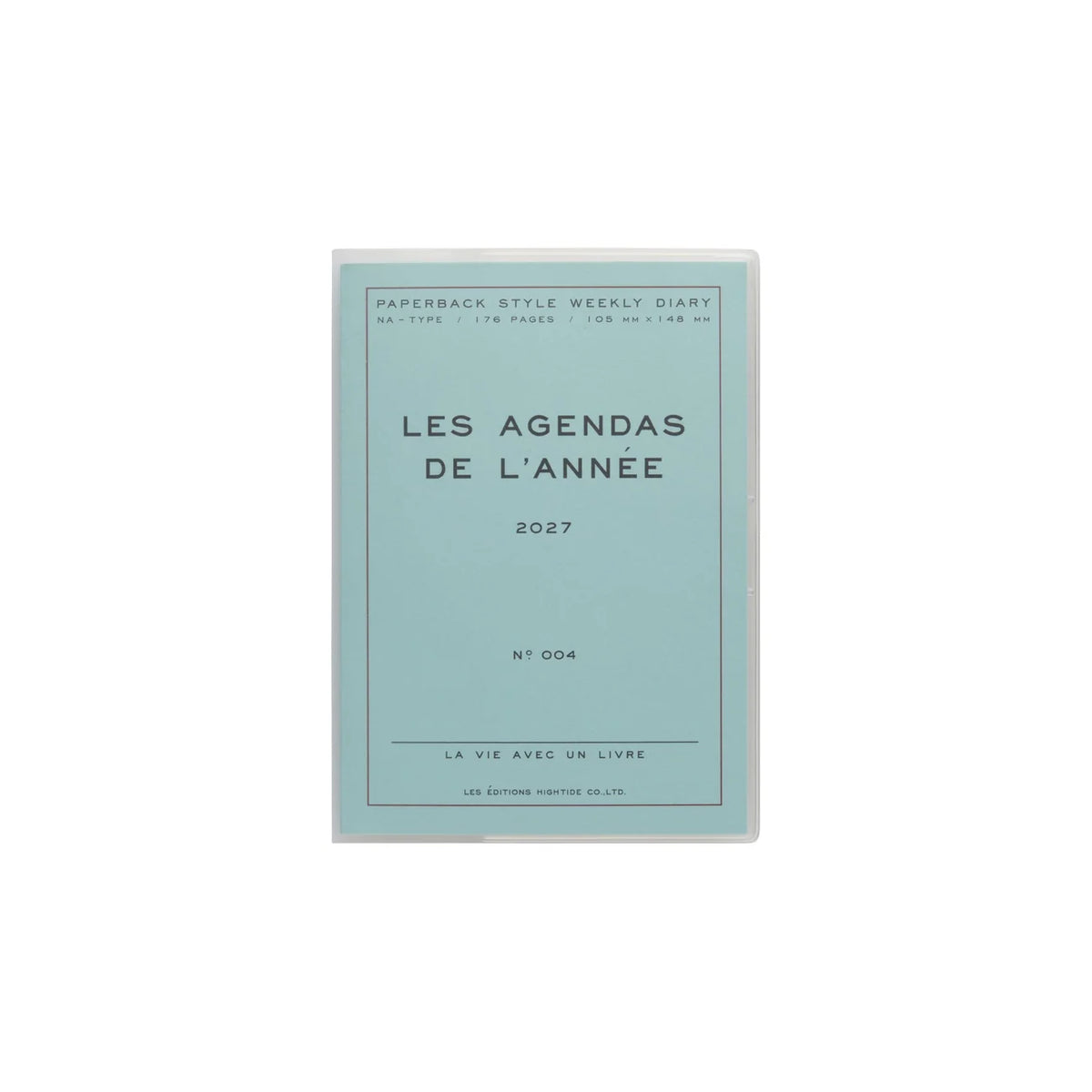 Hightide 2027 Weekly Diary 'Les Agenda De L'Année' A6