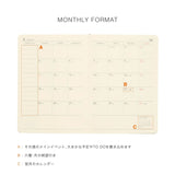Hightide 2027 Weekly Diary 'Les Agenda De L'Année' A6