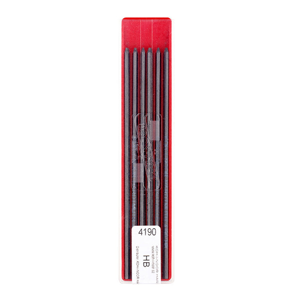 Koh-I-Noor 2.0mm 120mm Leads for Mechanical Pencils - HB