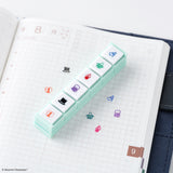 Kodomo no Kao x Hobonichi - Pochitto6 Push-Button Stamp (Moomin)