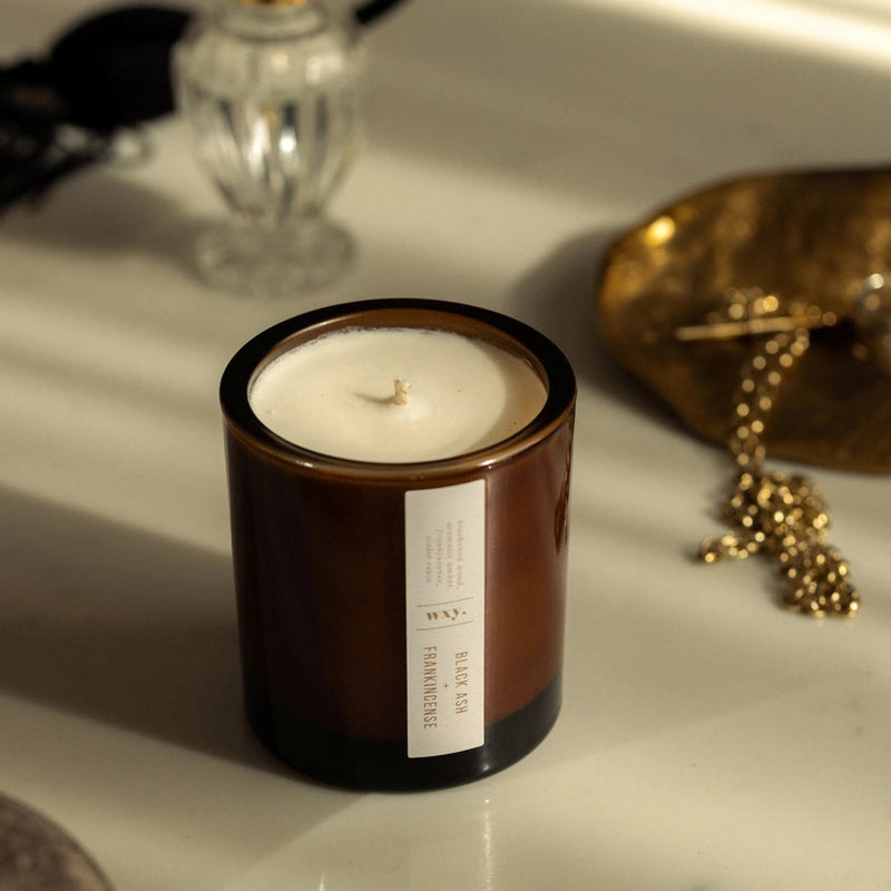 Wxy Black Ash & Frankincense 5oz Candle