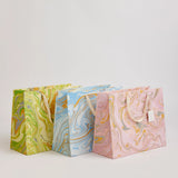 Hand Marbled Pastel Large Gift Bag