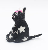 Niaski Felt Cat Hanging Decoration - Kitty Starfluff