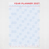 Crispin Finn 2027 Year Wall Planner - Portrait View
