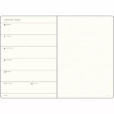 Leuchtturm 2025 A5 Hardcover Diary - Weekly Planner & Notebook (dot grid)