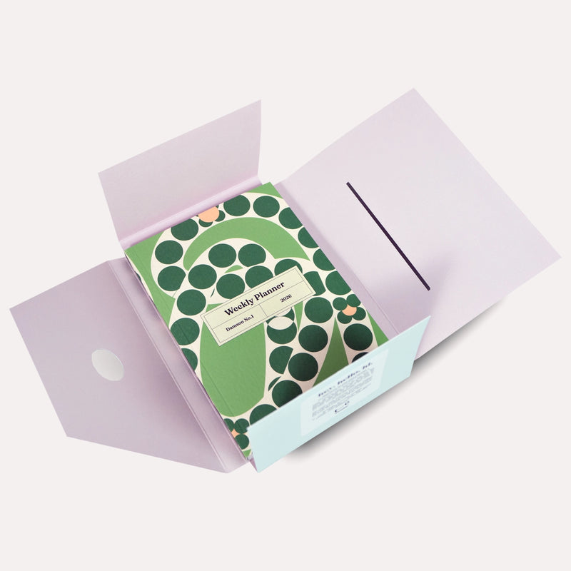 The Completist Damson 2026 Pocket Weekly Diary A6