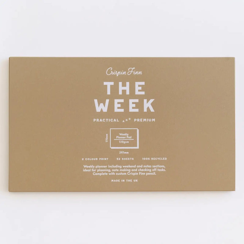 Crispin Finn  Weekly Desk Planner