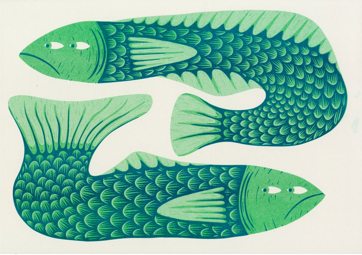 Gill Behaviour A3 Art Print