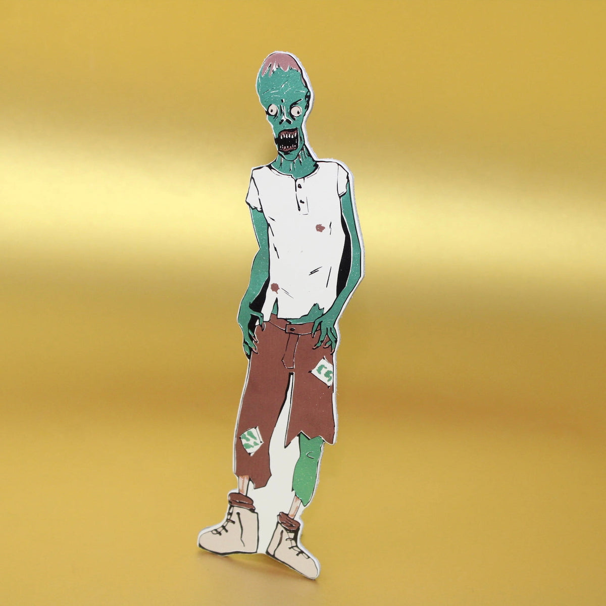 Zombie Leather Bookmark