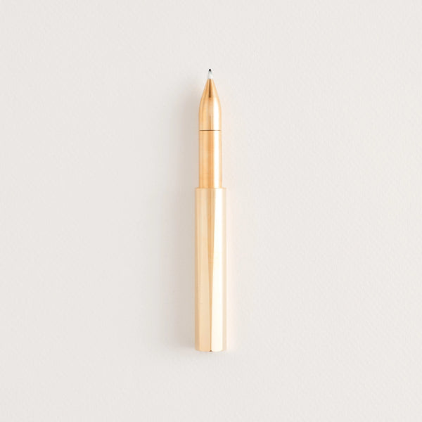 Tom's Studio The Brass Wren Refillable Writing Pen