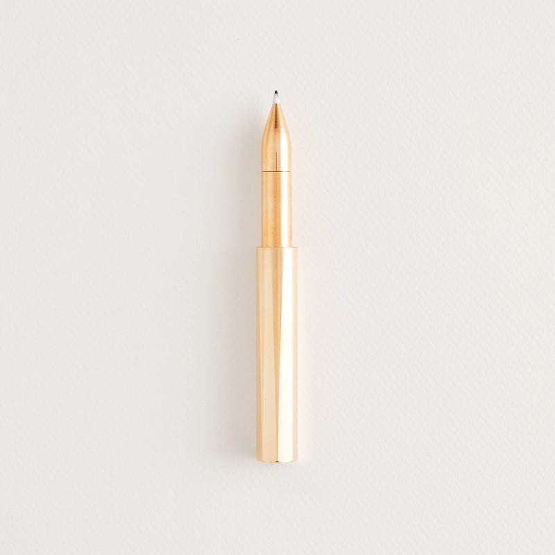 Tom's Studio The Brass Wren Refillable Writing Pen